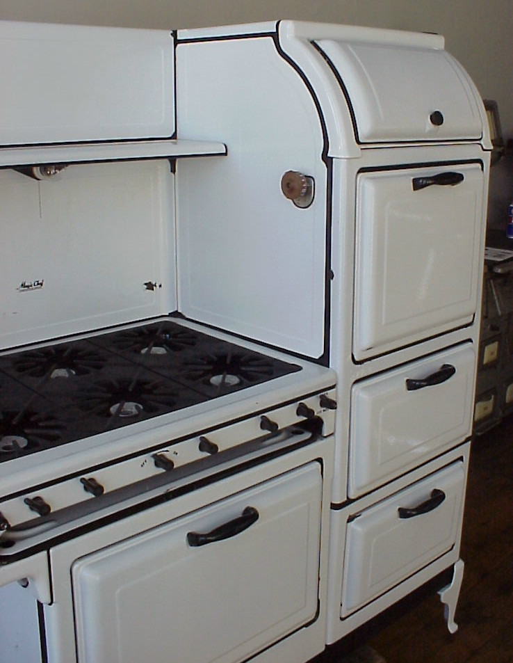 Gas Stoves, Antique Gas Stoves, Chambers, Magic Chef